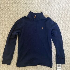Polo Ralph Lauren Size 5 quarter-zip pullover navy